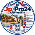 Logo JpJPro24 Rénovation : maçonnerie, carports, pergolas bois et aménagement extérieur. Contact au 06 48 23 81 63.